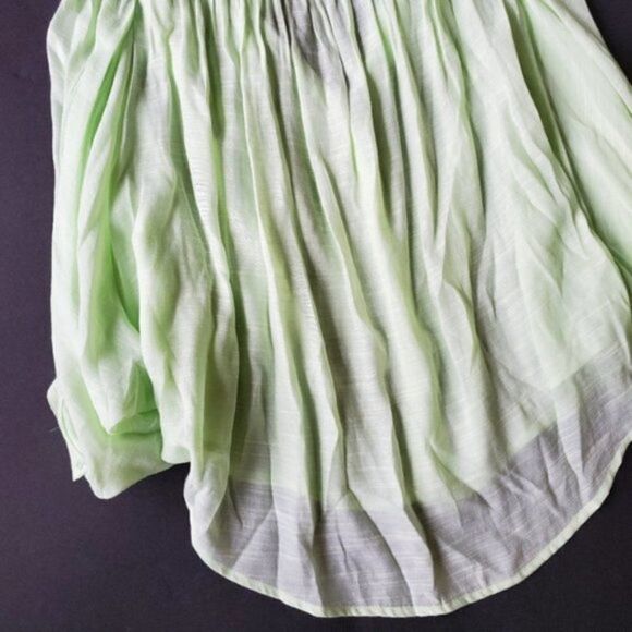 Anthropologie Light Green Flowy Blouse - Picture 8 of 8